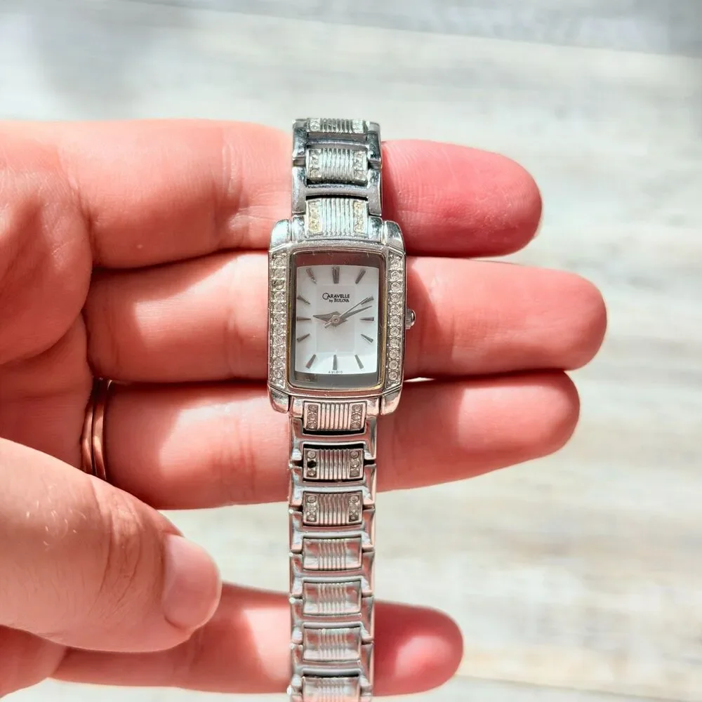 Bulova silver tone